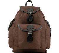 Jack Pyke Men's Canvas Leather Trim Backpack in Brown Jack Pyke Brown