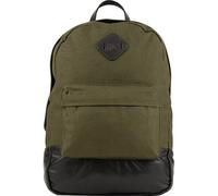 Jack Pyke Men's Canvas Leather Trim Backpack in Green Jack Pyke Green