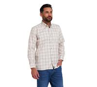 Jack Pyke Mens Countryman Check Long Sleeve Shirt Brown XX-Large