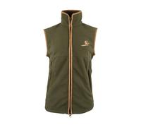 Jack Pyke Men's Countryman Pheasant Fleece Gilet in Dark Olive | Size: 3XL Jack Pyke Dark Olive 3XL