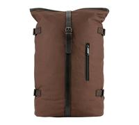 Jack Pyke Men's Leather Detailing Fold Up Rucksack in Brown Jack Pyke Brown