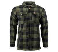 Jack Pyke Men's Tundra Checked Shirt in Green | Size: 2XL Jack Pyke Green 2XL