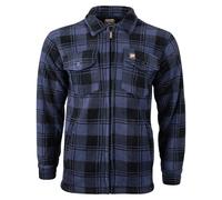 Jack Pyke Men's Tundra Checked Shirt in Navy | Size: Large Jack Pyke Navy L