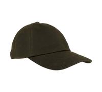 Jack Pyke Men's Waxed Cotton Baseball Cap in Green Jack Pyke Green One Size