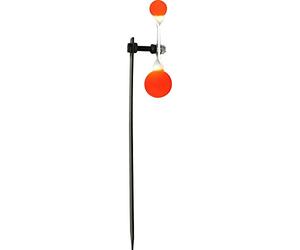 JACK PYKE Mini Spinner Shooting Targets Stake, Self-Resetting Air Rifle & Airsoft Steel Targets, Ground Stake Mountable - 2.5cm to 4cm Sizes for Practice & Accuracy Training