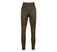 JACK PYKE Utility Ladies Leggings - Womens Leggings with High-Rise Stretch Fit, Thigh Pocket and Shirt Grip for Shooting, Dog Walking and Hiking - Brown, XXL