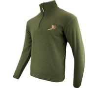 Jack Pyke Pheasant Motif Fleece Top Quarter Zip