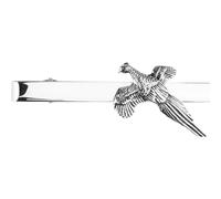 JACK PYKE Pheasant Tie Clip, Stylish Country Sports Tie Bar, Metal Construction for Hunting Enthusiasts, Formal Wear Accessory for Men & Women