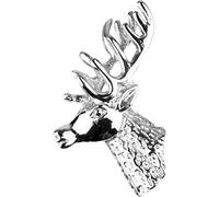 JACK PYKE Pin Badge Countryman Outdoor Shooting Gift, Stag, H 2.7 x W 2.3 cm