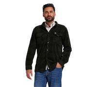 JACK PYKE Polar Fleece Long Sleeve Shirt Green Check S