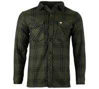 Jack Pyke Polar Fleece Shirt - Green Check