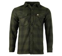 Jack Pyke Polar Fleece Shirt - Green Check