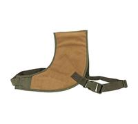 Jack Pyke Pro Sport Suede Panel Plain Ril Shoulder Pad in Green Jack Pyke Green