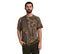 JACK PYKE Quick Wick Short Sleeve Crew Neck T-Shirt English Oak Evolution Large