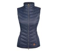 JACK PYKE Shires Women's Gilet - Lightweight Fitted Ladies Vest with Stretch Panels and Zipped Pockets for Outdoor Activity and Everyday Wear - Navy, XXL