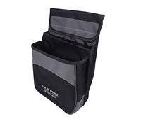 JACK PYKE Sporting Cartridge Pouch - 600D Cordura Shotgun Shell Holder with Dual Pockets, Belt Mounted, Holds 50 Cartridges, Waterproof Ammo Bag for Clay & Game Shooting - Black