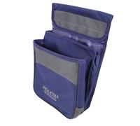 JACK PYKE Sporting Cartridge Pouch - 600D Cordura Shotgun Shell Holder with Dual Pockets, Belt Mounted, Holds 50 Cartridges, Waterproof Ammo Bag for Clay & Game Shooting - Navy Blue