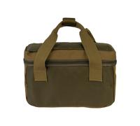 Jack Pyke Sporting Cartridge Zipped Carrier - 600D Cordura Cartridge Bag with Reinforced Base, Zipper Closure, Rubber Feet & Web Handles - Compact Ammo Bag for Clay Shooting & Hunting - Green
