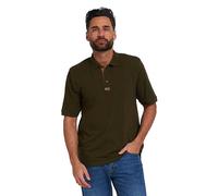 JACK PYKE Sporting Men’s Polo Shirt, Polycotton Clay Shooting Polo with Quilted Shoulders, Comfortable Fit, Ideal for Casual Everyday Wear - Green, Small