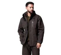 JACK PYKE Technical Featherlite Waterproof Jacket for Men - Lightweight Windbreaker Jacket - Detachable Hood, Breathable Mesh Lining, Underarm Vents & Sealed Pockets - Hiking, Travel & Outdoor,Small