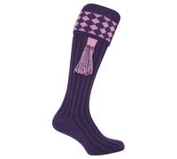 Jack Pyke Unisex Adult Harlequin Shooting Socks with Garters TD494
