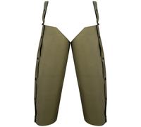 JACK PYKE Unisex Button Up Waterproof Over Trousers Chaps Olive Green