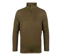 JACK PYKE Waffle Mens Fleece Top Green - Lightweight & Warm Outdoor Half Zip Jacket with High Collar for Hiking, Shooting and Everyday Wear - XXXL