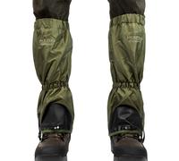 JACK PYKE Waterproof Leg Gaiters for Men - Tear-Resistant Oxford Polyester, Adjustable Buckle & Under-Boot Wire, Full-Length Zip, Protects Against Mud & Water for Hiking, Beating, Hunting - Green