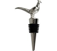 JACK PYKE Pheasant Wine Bottle Stopper 11cm - Polished Metal, Reusable Wine Cork for Wine, Champagne & Prosecco - Fits Most Bottles, Presentation Box Included - Unique Country Style Gift