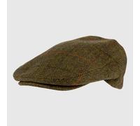 Jack Pyke Wool Blend Brown Tweed Flat Cap Hat Shooting Country Waterproof