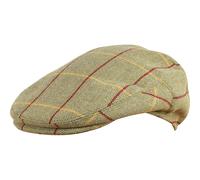 Jack Pyke Wool Blend Flat Cap Mens Country Hunting Countryman Classic Tweed
