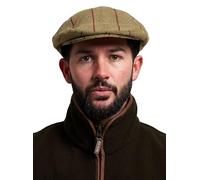 JACK PYKE Wool Blend Flat Cap Tweed 58cm