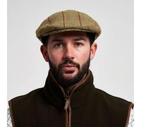 Jack Pyke Wool Blend Flat Cap - Green, Size 58cm