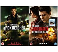 Jack Reacher 1-2 Complete Collection : Jack Reacher / Jack Reacher: Never Go Back (DVD + Digital Download) Based on the book 'One Shot' by Lee Child