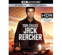 JACK REACHER 1 (4K ULTRA HD ) - Blu Ray -Region free
