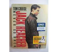 Jack Reacher: Never Go Back SteelBook Includes Exclusive Illustrated Short Story (Blu Ray + DVD + Digital HD)