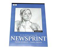 Jack Richeson - 100213 Newsprint Pad, 32 lbs, 18 x 24 Inches, 100 Sheets