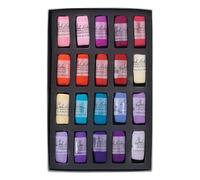 Jack Richeson 422929 Landscape Flora 1 Hand Rolled Soft Pastel Set (20 Piece)