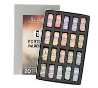 Jack Richeson 422940 Hand Rolled Soft Pastel Set (20 Piece)