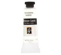 Jack Richeson Artist Casein Colors, 37-Milileter, Titanium White