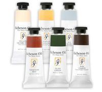 Jack Richeson & Co, Shiva Series Oil Paint Set, Neutrals Set of 6