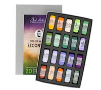 Jack Richeson Hand Rolled Soft Pastel Set, Secondary, 20 Count (Pack of 1)