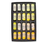 Jack Richeson Hand Rolled Soft Pastel Set, Yellow