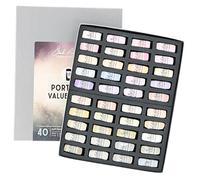 Jack Richeson Hand Rolled Soft Pastels Portrait, Multiple Colors, 1 Count (Pack of 1)