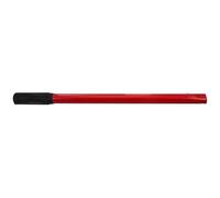 Jack Rod Replacement Handle for Hydraulic Floor Jack 2 Ton | Non-slip Silicone Grip, Rubber Covered Steel Build, Red Finish, 19mm X 16mm Opening