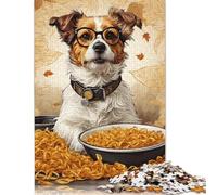 Jack Russel Dog Puzzles for Adults 1000 Piece Puzzle for Teenager Age 12 Years Up Christmas Eve Gifts 1000pcs (38x26cm)