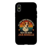Jack Russell Design For Terrier Owners - Created Equal Case for iPhone X/XS