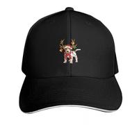 Jack russell Dog Gorgeous Reindeer Christmas Lights Tree Dog Scarf Xmas Santa Claus |-F-| hard hat Male Women's healthy elegant travel young surprise quiet marriage meet