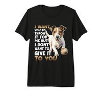 Jack Russell Dog Owner T Gassi Clothing Jack Russell Premium T-Shirt