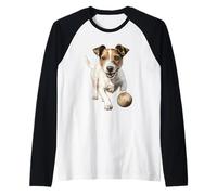 Jack Russell Dog Owner T Gassi Clothing Jack Russell Raglan Baseball Tee